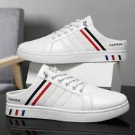 premium grey & black sneakers