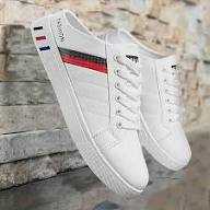 premium grey & black sneakers